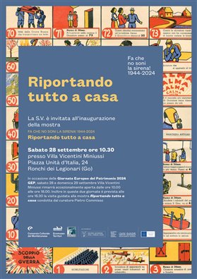 Riportando tutto a casa